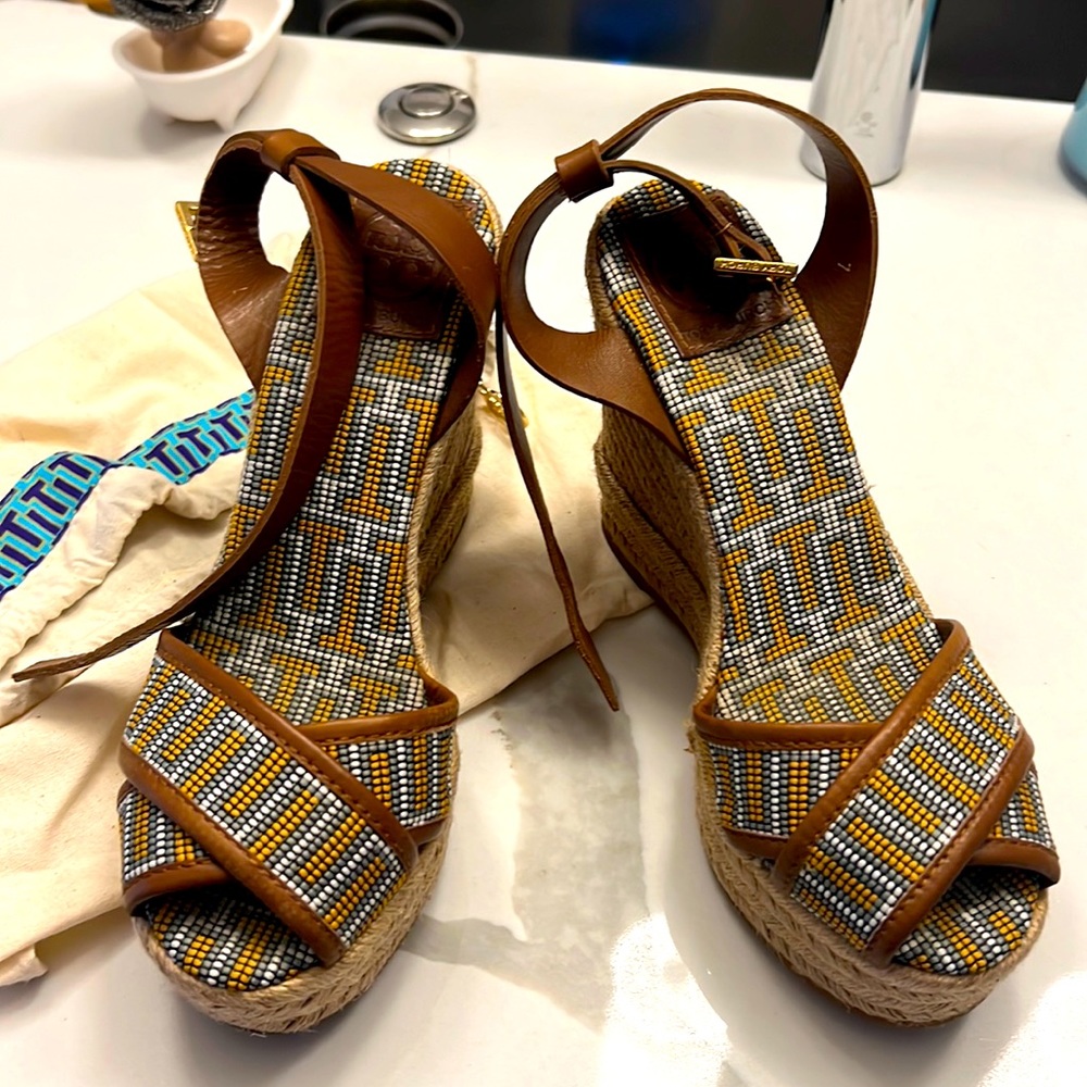 New Tory Burch wedges
